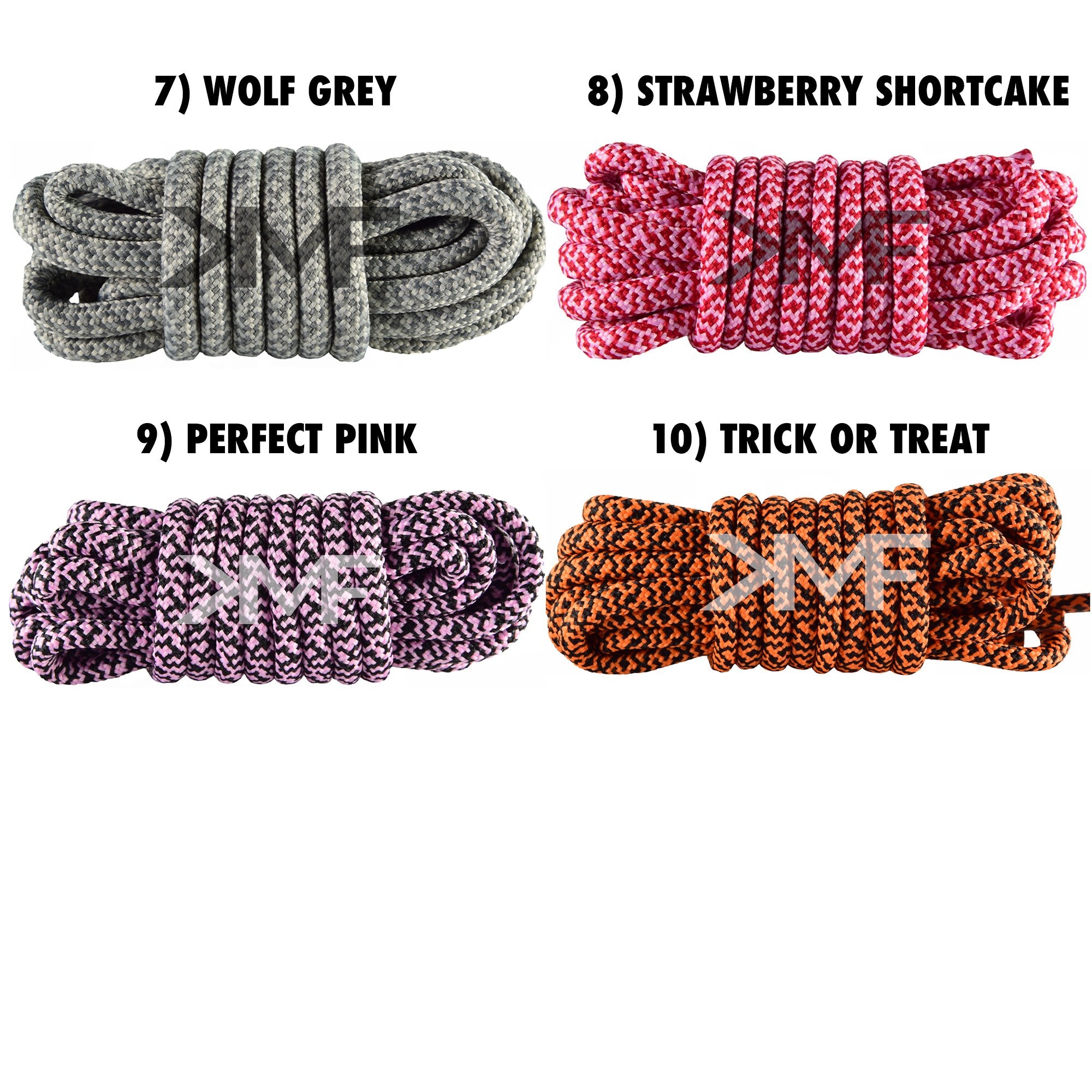 Rope Turning Pattern Shoelaces