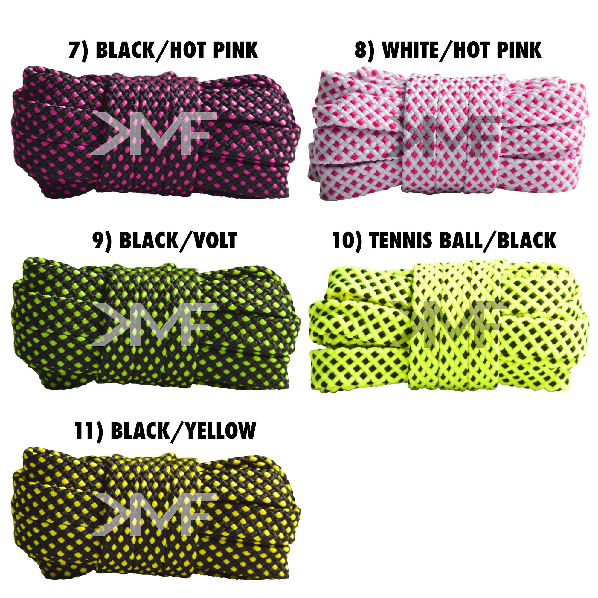 Flat Premium Multi-Dot Shoelaces